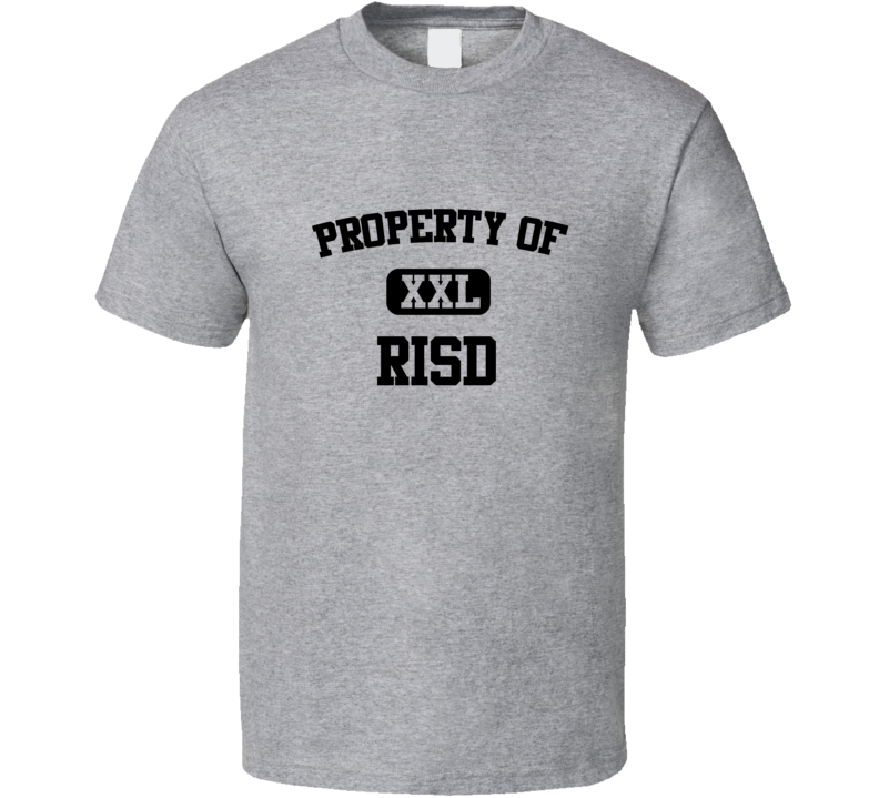 Property of RISD XXL Rhode Island School of Design T Shirt