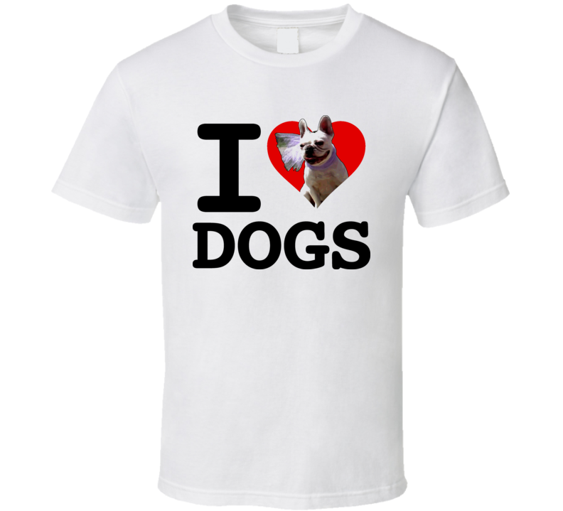 I Heart Dogs T Shirt