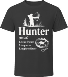 Hunter Definition RPG Role Playing Game Tracker Gift T Shirt