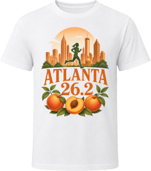 Atlanta 26.2 Peach State Marathon T Shirt