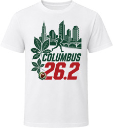 Columbus 26.2 Buckeye Run T Shirt