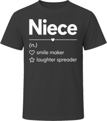Niece Definition Sweet Gift T Shirt
