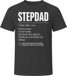 Stepdad Definition Awesome Gift T Shirt