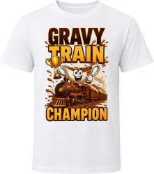 Gravy Train Champion. Thanksgiving Humor T Shirt