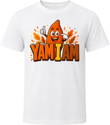 Yam I Am. Humorous Thanksgiving Design T Shirt