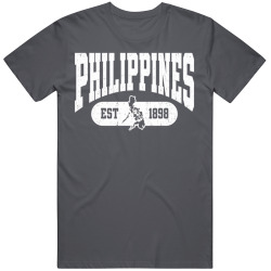 PHILIPPINES Collegiate Arch. Vintage Varsity Regional Pride T Shirt