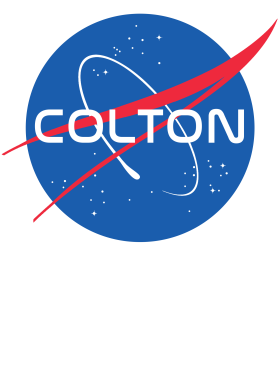 Colton NASA Logo Your Name Space Agency T Shirt