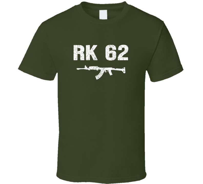 Rk 62 Rifle Military Distressed T Shirt