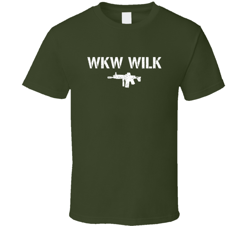 Wkw Wilk Rifle Military Distressed T Shirt