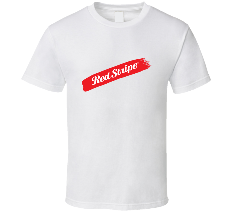 Red Stripe Jamacia World Famous Beer T Shirt