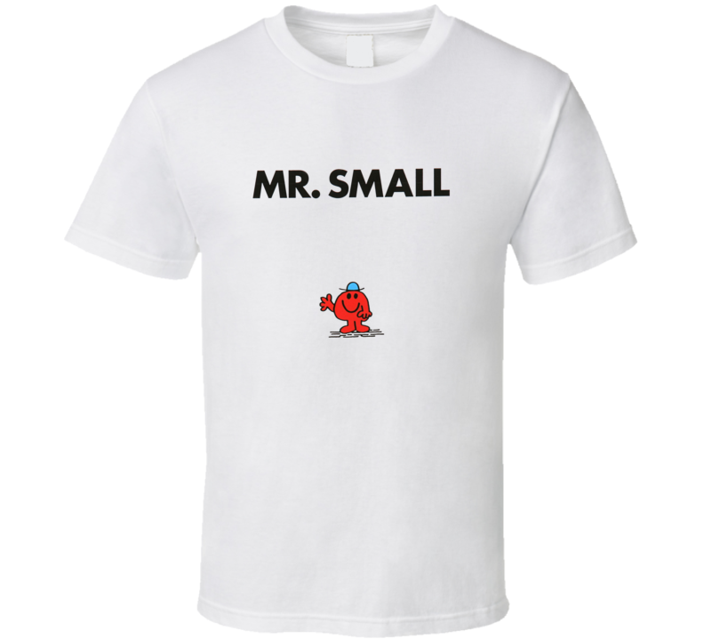 Mr Small Character From Mr Men Book Series Fan T Shirt