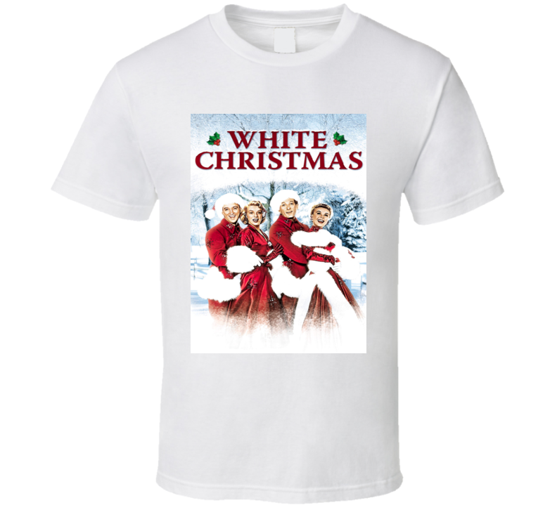 White Christmas Movie Cover T Shirt