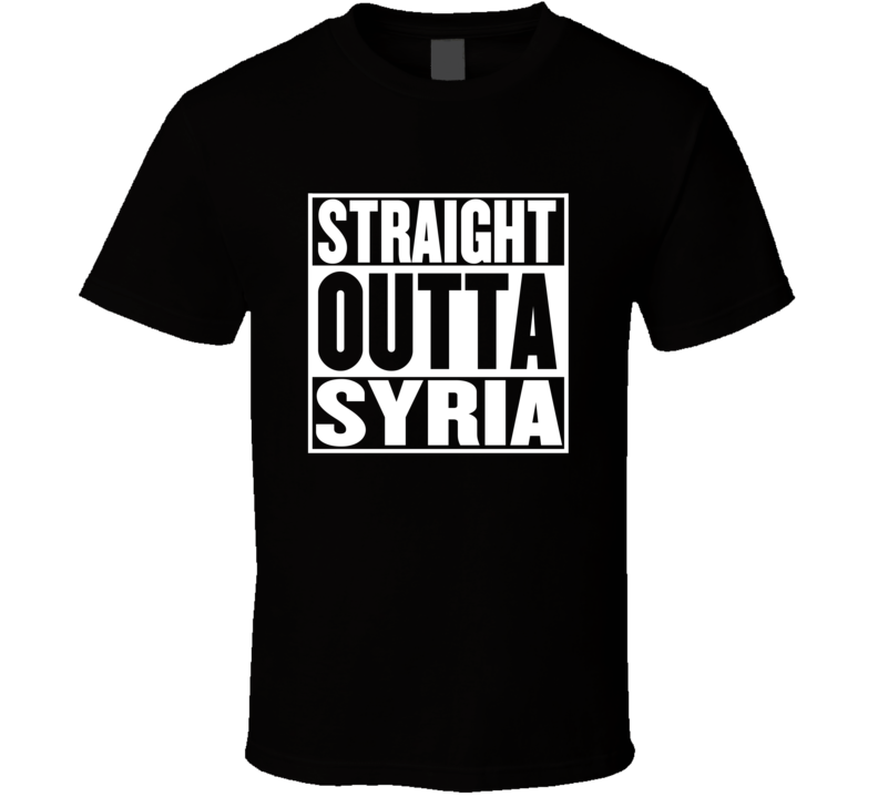 Straight Outta Syria Movie Parody Shirt Straight Outta Syria Movie Parody Shirt