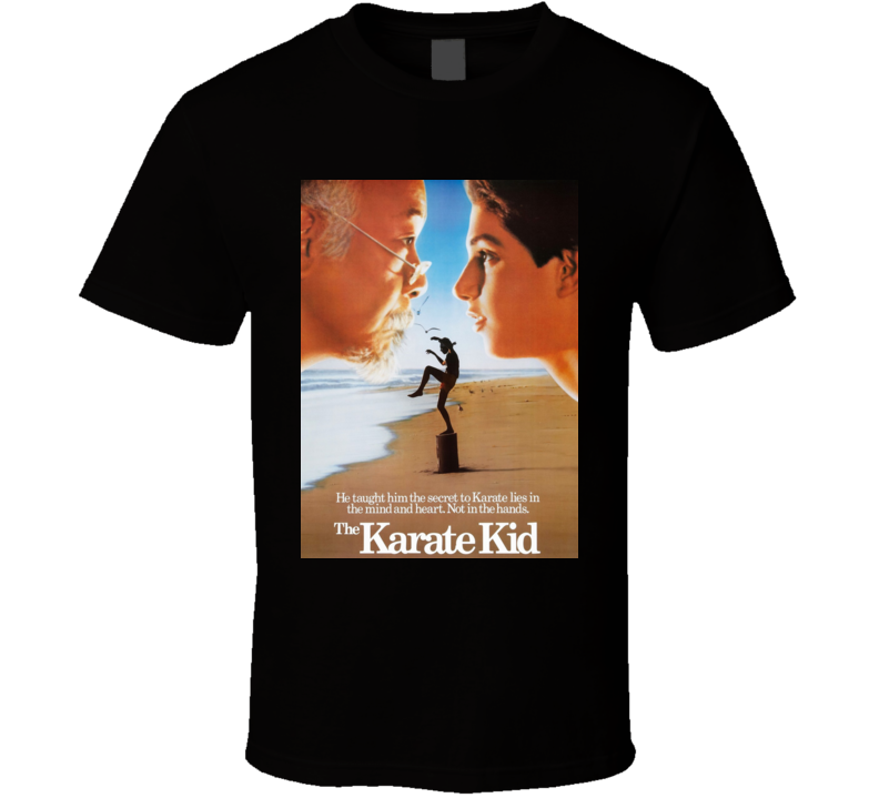 The Karate Kid Classic Movie Poster Cool Vintage Retro Gift T Shirt