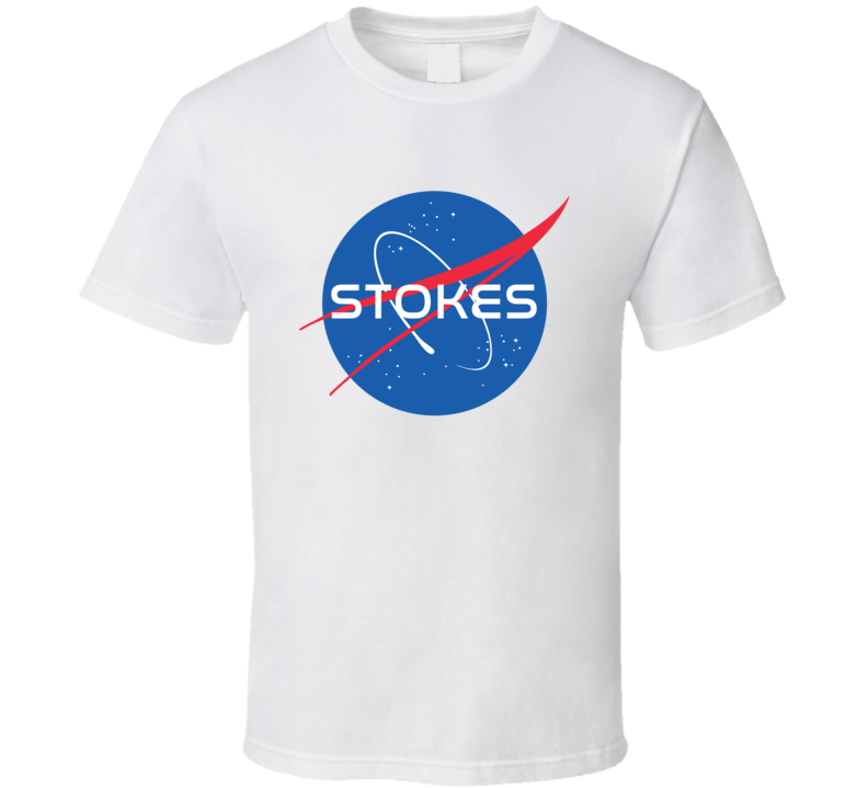 STOKES NASA Logo Your Last Name Space Agency T Shirt