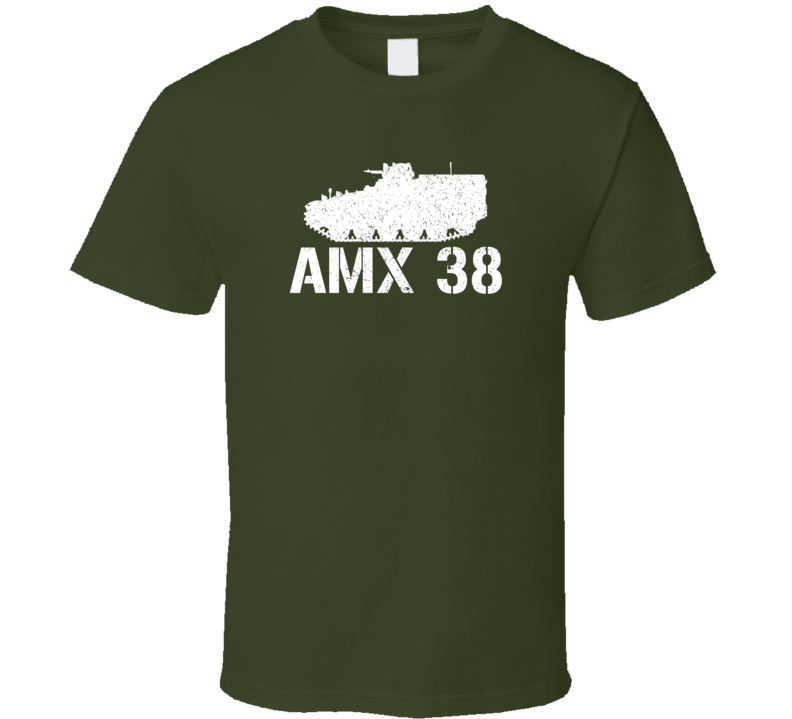 France Light Tank AMX 38 Military T Shirt