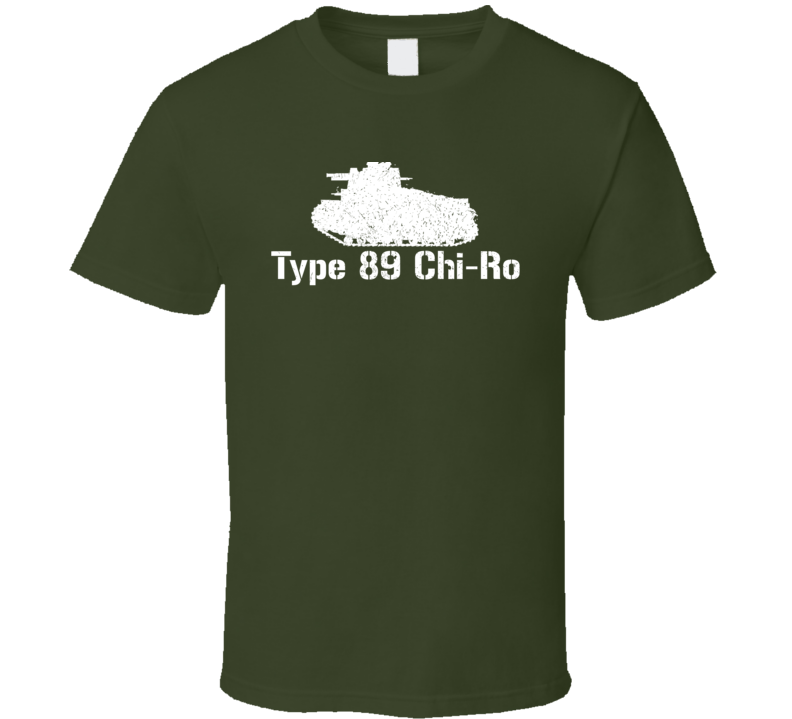 Japan Medium Tank Type 89 Chi-Ro Military T Shirt