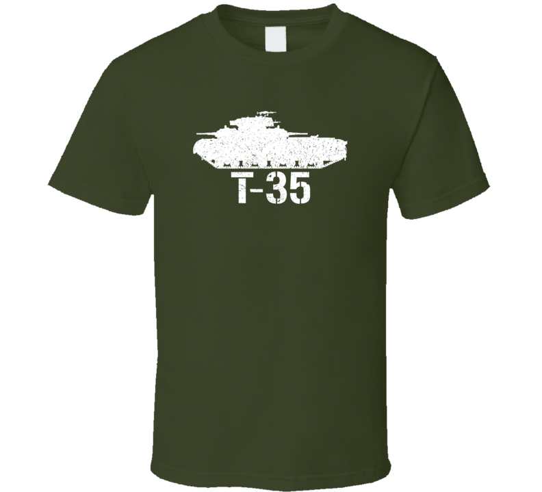 Soviet Union Heavy Tank T-35 Military T Shirt