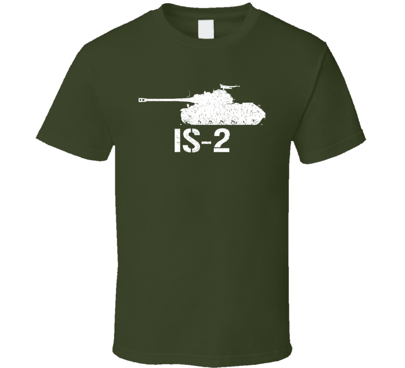 Soviet Union Heavy Tank IS-2 Military T Shirt