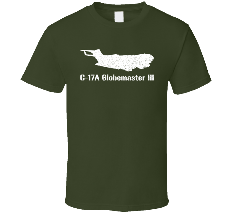 C-17A Globemaster III Jet Military T Shirt