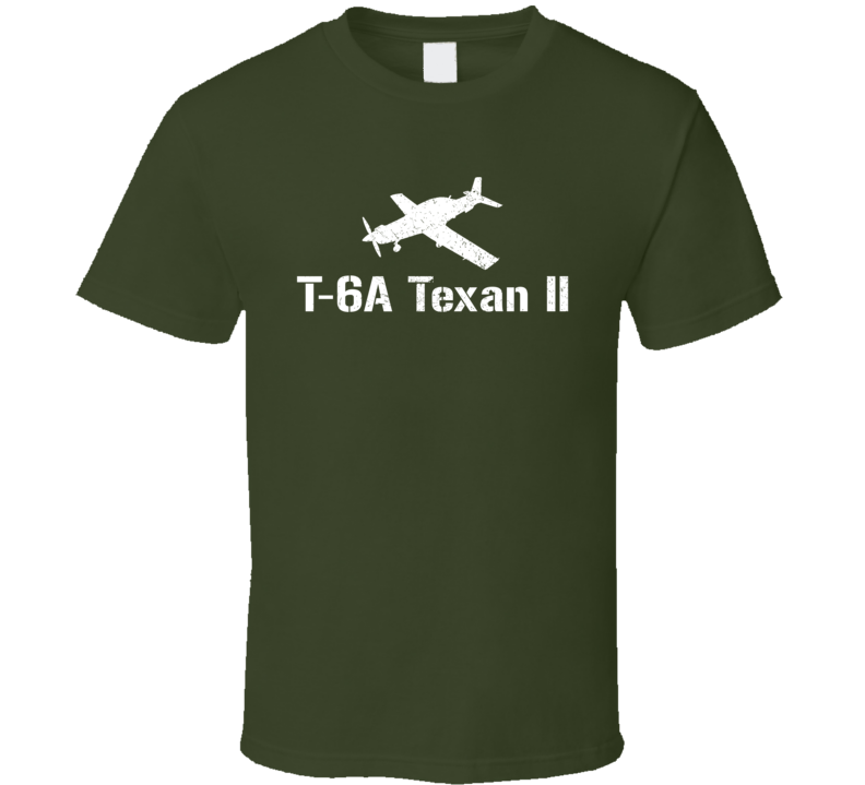 T-6A Texan II Propeller Military T Shirt