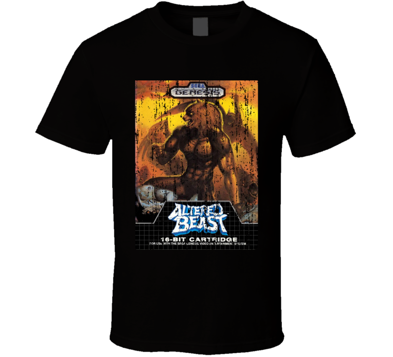 Altered Beast Vintage Sega Video Game Box Cool T Shirt 