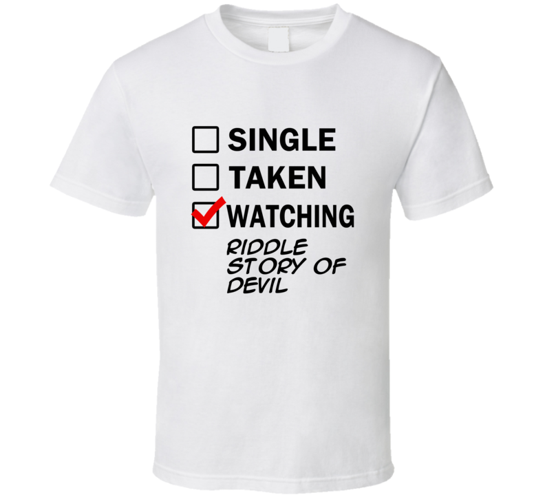 Life Is Short Watch Riddle Story of Devil Anime TV T Shirt