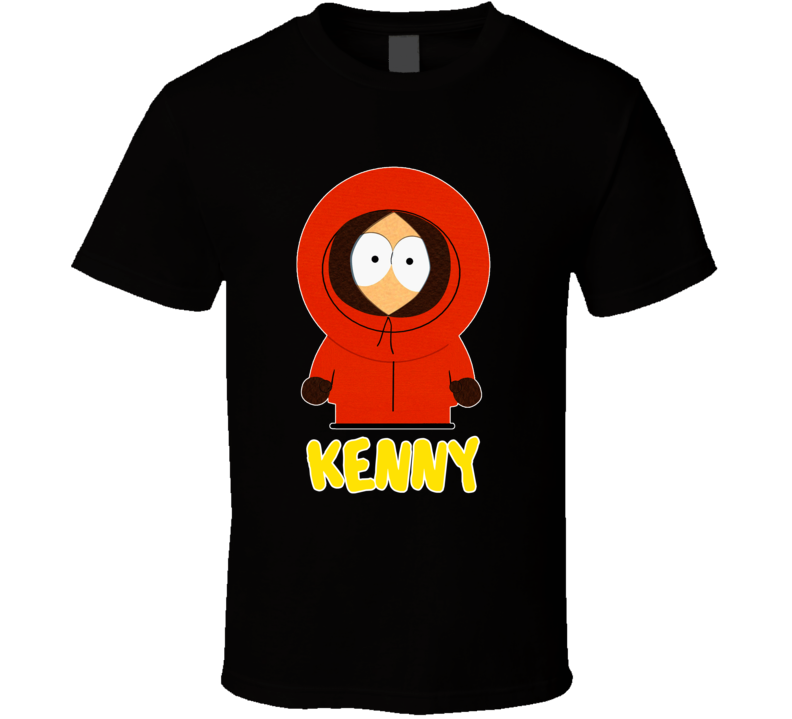 Kenny Mccormick South Park Character Name Tv Show T Shirt