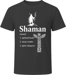 Shaman Definition RPG Role Playing Game Spiritual Guide T Shirt