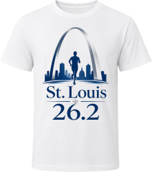 St. Louis 26.2 Gateway Marathon T Shirt