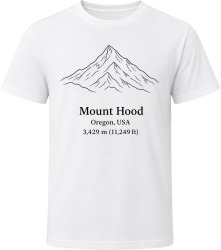 Mount Hood Oregon Hiking Nature T Shirt