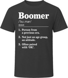 Boomer Definition Funny Gen Z Gift T Shirt
