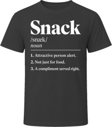 Snack Definition Funny Gen Z Gift T Shirt