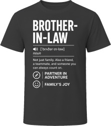 Brother-in-law Definition Fun Gift T Shirt
