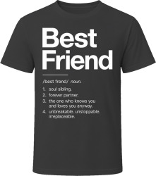 Best Friend Definition Unbreakable Gift T Shirt