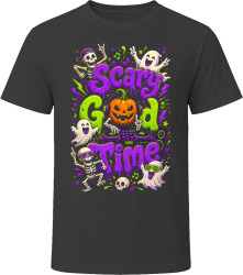 Scary Good Time. Halloween Party Humor T Shirt