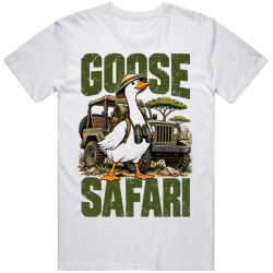 Goose Safari. Adventurous Spirit T Shirt Goose Safari. Adventurous Spirit T Shirt