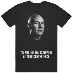 You May Test That Assumption Patrick Portrait T Shirt You May Test That Assumption Patrick Portrait T Shirt