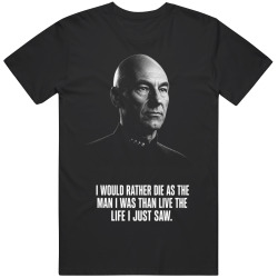 Stewart I Would Rather Die As The Man I Was Quote Patrick Portrait T Shirt Stewart I Would Rather Die As The Man I Was Quote Patrick Portrait T Shirt
