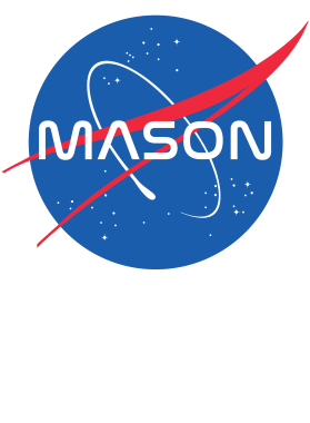 MASON NASA Logo Your Last Name Space Agency T Shirt