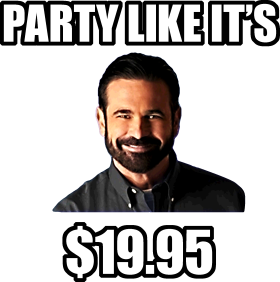 Oxiclean Billy Mays Party Like Its $19.95 Funny T Shirt