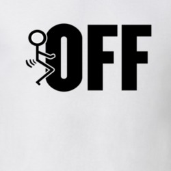 Fuck Off Stick Figure Funny T Shirt 33903979
