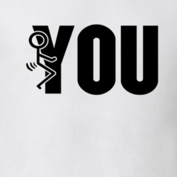 Fuck You Stick Figure Funny T Shirt 33903981