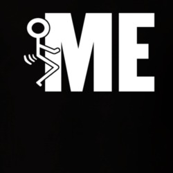 Fuck Me Stick Figure On Black Funny T Shirt 33904017