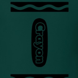 Crayola Green Halloween Costume T Shirt 34792661