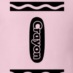 Crayola Pink Halloween Costume T Shirt 34792665