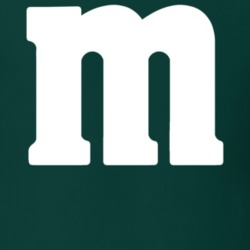 M&m's Green Chocolate Candy Halloween Costume T Shirt 34792674