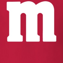 M&m's Red Chocolate Halloween Candy Costume T Shirt 34792677