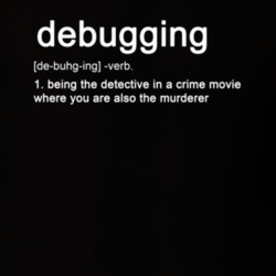 Debugging Definition You're A Detective In A Crime Movie Funny Programmer T Shirt 35215650